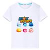 Новая футболка Game Blox Fruits для детей, мальчик 10 лет, 100% хлопок, короткие топы, футболки y2k one piece anime, футболка pride, детская одежда для девочек