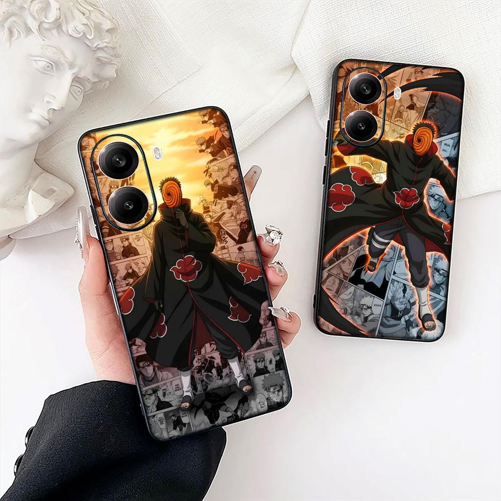 Wallpaper Tobi Uchiha Obito Narutos Cover for Apple iPhone 16 17 Air 14 15 Pro Max Plus 16+ 16E 14+ ProMax Coque Case