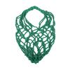 1pc Handmade Mesh Bag Reusable Beverage Holder Coffee Cup Holder Portable Drink Carrier Decorative Mesh Bag