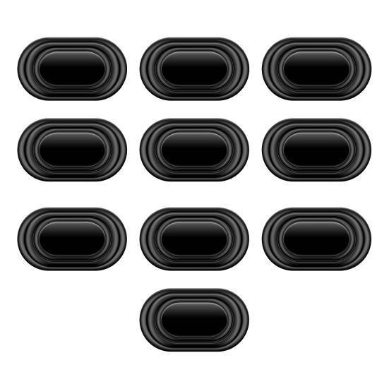 4/6/8/10 шт. амортизаторы для дверей автомобиля, простая установка, универсальные звукоизоляционные утолщенные силиконовые упоры для дверей автомобиля