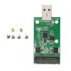 Безопасный конвертер mSATA в USB 3.0 с защитой от перегрузки и короткого замыкания, обеспечивающий стабильность данных. Простая установка.