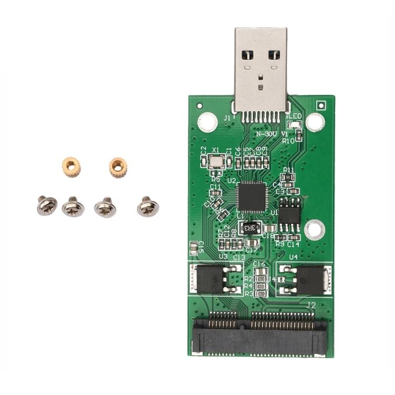 Безопасный конвертер mSATA в USB 3.0 с защитой от перегрузки и короткого замыкания, обеспечивающий стабильность данных. Простая установка.