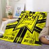 Brave BVB logo Print FlAannel Blanket, High quality Comfortable for All Seasons, Home Decor, Warmth and Comfort