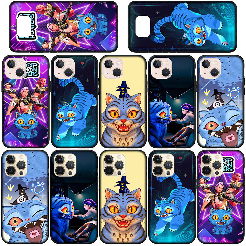 Чехол для телефона для iPhone 17 16 15 Plus X Huawei P30 P20 Lite Redmi Note 14 12 11 13 Pro Max OPPO A60 A80 A40 A18 Jinu KPop Mira Demon Охотники на демонов Обложка