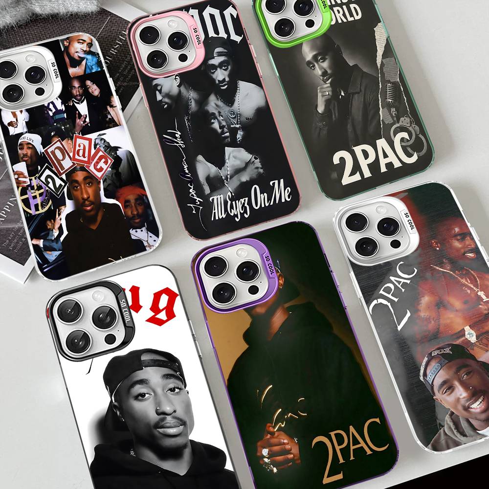 Singer Tupac 2 Phone Case For iPhone 16 15 14 13 12 11 Pro Max X XR XSMAX 8 7 Plus Matte Shockproof Back Cover