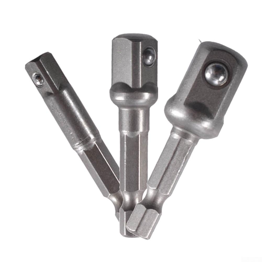 Drill Bits Bar Set Hex Shank Extension Socket Adapter