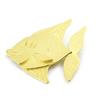Dolce Vita [I5443] - Golden 'Fish' Designer Brooch