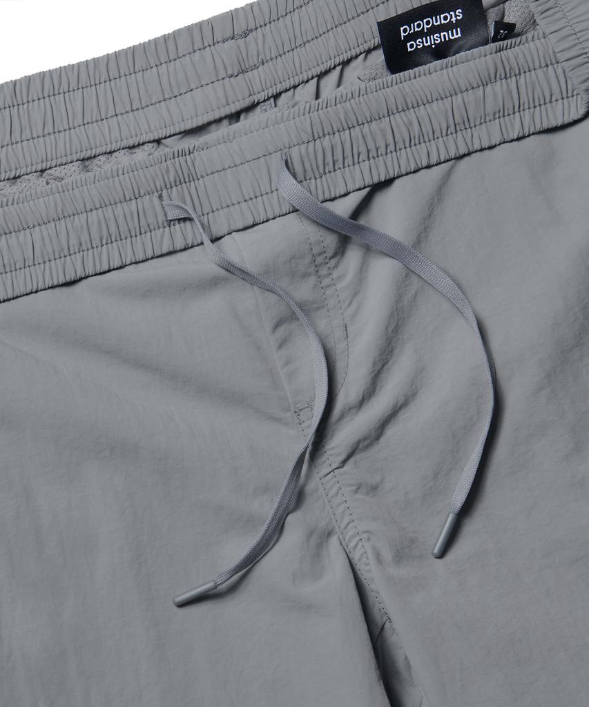MUSINSA STANDARD Nylon Elastic Waist Shorts_7.5 Inch [Light Gray]