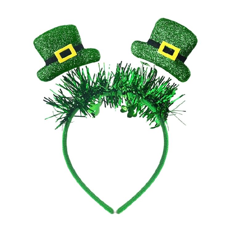 Irish Festival Headband Hairband Patricks Day Party Costume Accessories for Men Women Cosplay Theme Parties Photography