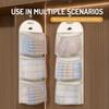 Single/Double/Three-Layer Hanging Mesh Bag Closet Dormitory Hanging Bag Net Bag Underwear Storage Bag
