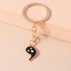 Cute Enamel Halloween Keychain Ghost Key Ring Pendants for Women Girs Handbag Decor DIY Jewelry Accessories
