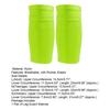 1 Pair Football Shin Guard with Pocket Breathable Nylon MTB Kickboxing Calf Sleeve