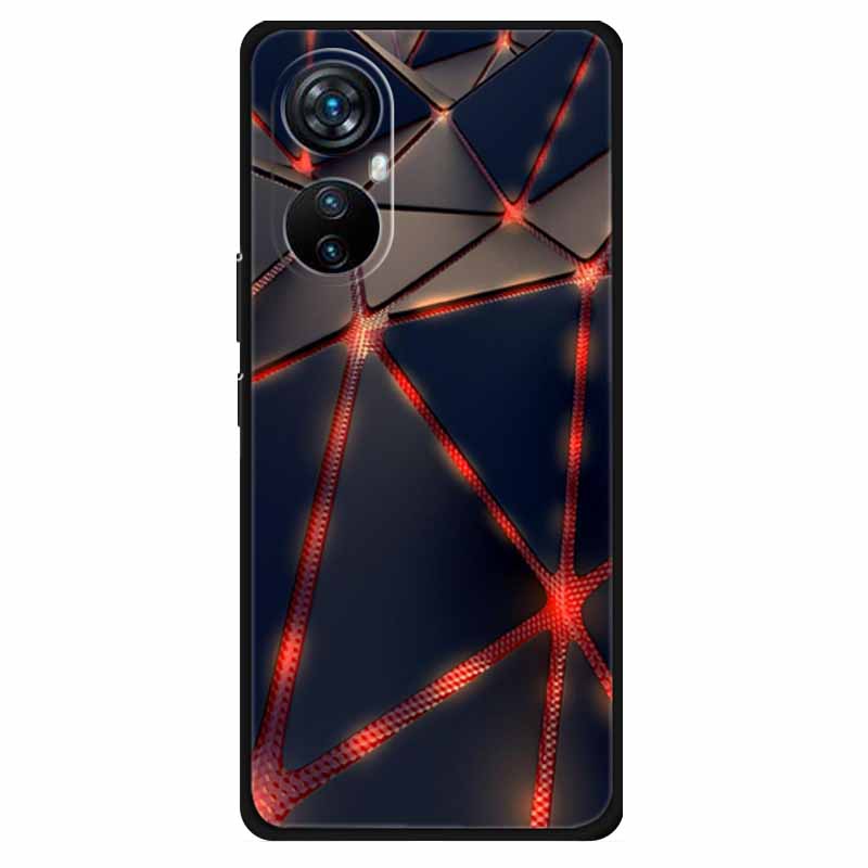 Чехол для Blackview A200 Pro Модный Силиконовый Черный Окрашенный ТПУ Мягкий Чехол для Телефона для Blackview A 200 Pro 6.67 Защитный A200Pro