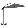 VidaXL Garden Parasol In Cantilever with Steel Pole, Patio Sunshade, Sun Shelter, Terrace Parasol, 300 Cm 44875