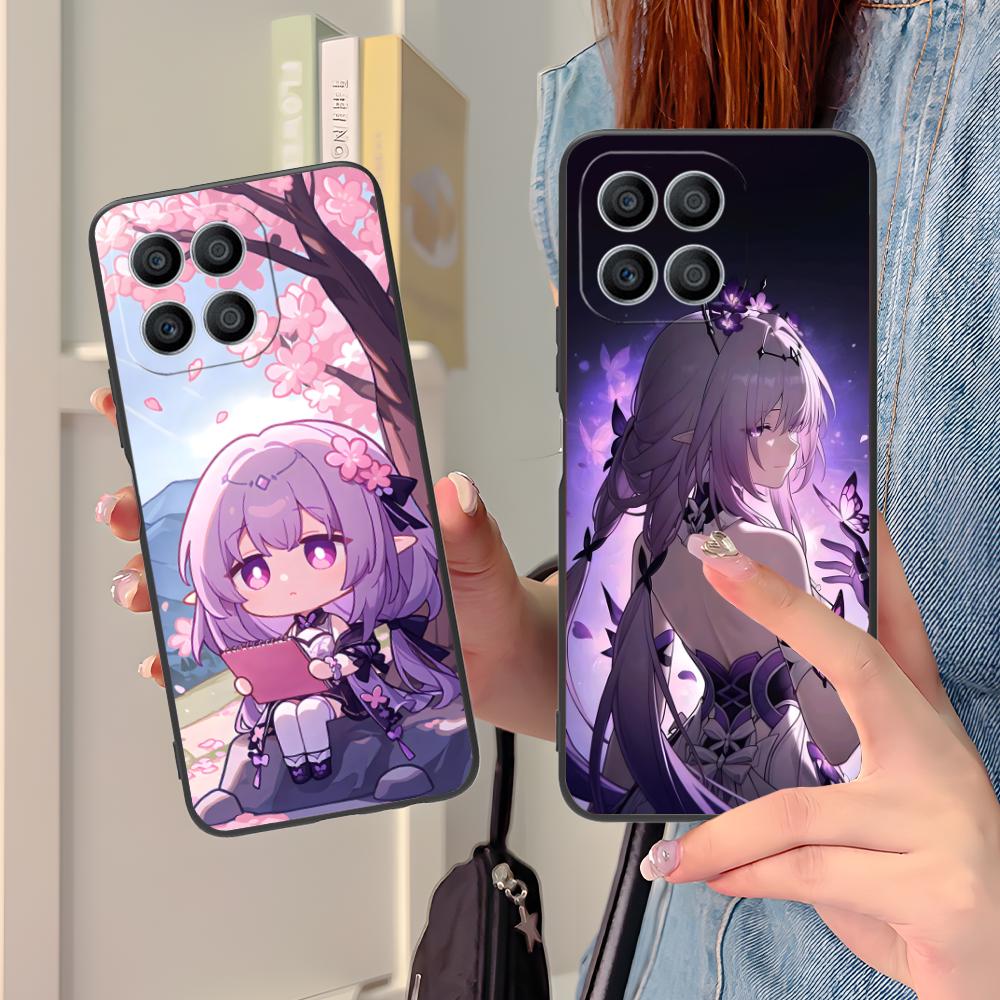 HSR Касторовое Матовое ТПУ Чехол для Мобильного Телефона для Honor 90 80 70 60 50 30 20 10 9 8 7 Pro S SE Lite 5G Цветная Печать