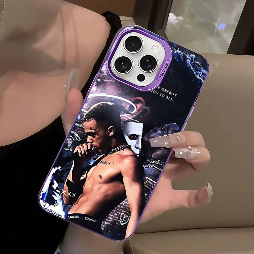Чехол для телефона рэпера X-XXXTentacion Для IPhone 16 15 14 13 12 11 17 Pro MAX Plus Pro Матовый противоударный чехол