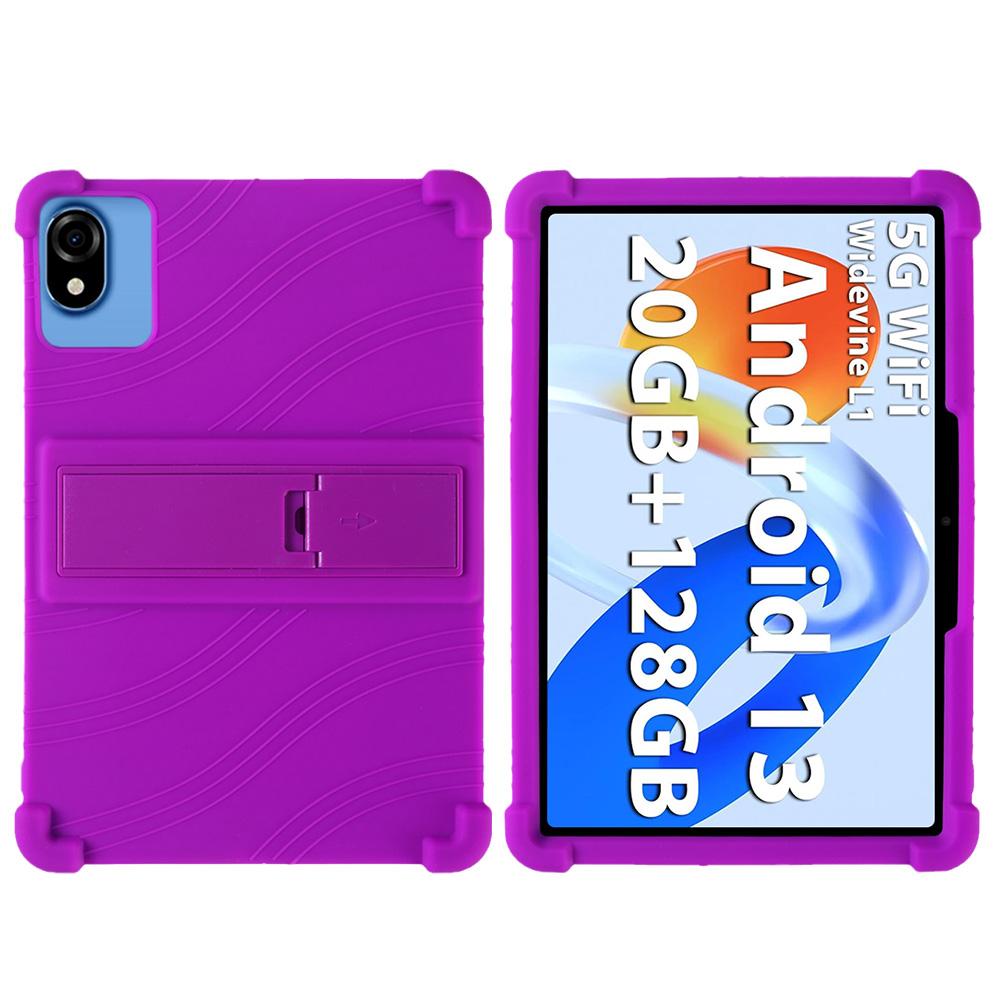 Silicone Case For Blackview Tab 60 WiFi/Tab 60 Pro/Oscal Pad 30 WiFi/80 WiFi/Doogee U9/U10/U10 Pro Rugged Cover with Kickstand
