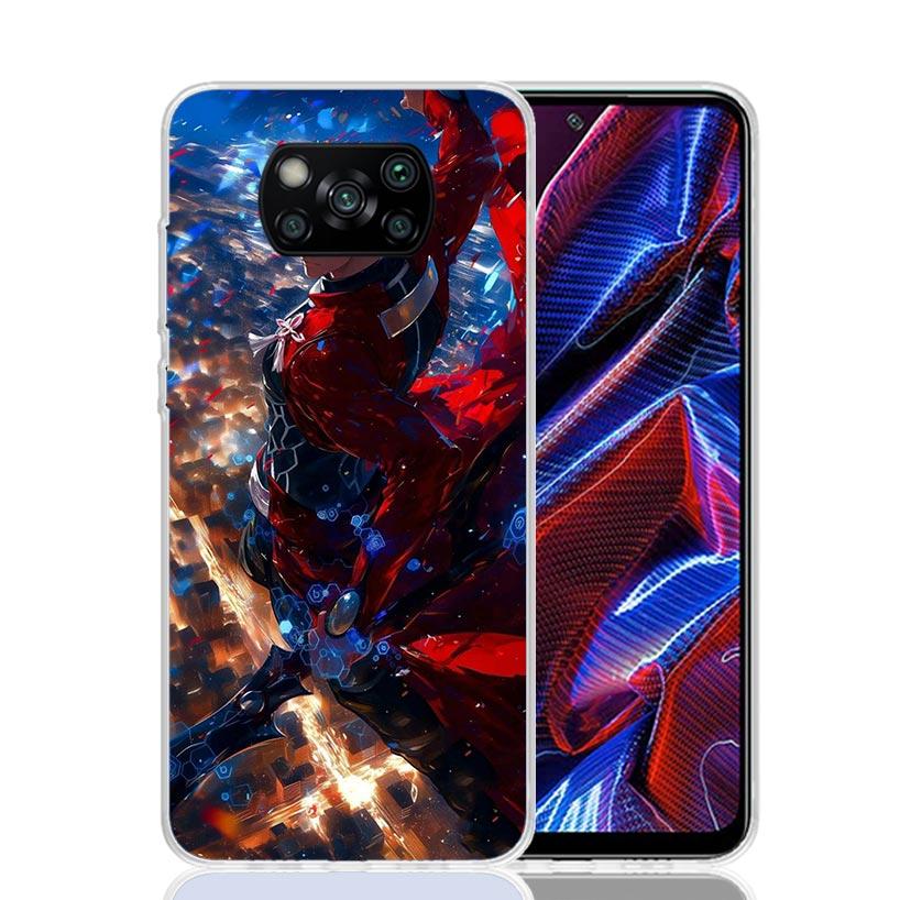 Чехол для телефона Fate Zero Stay Night Archer для Xiaomi Poco X7 X6 X5 Pro F7 Ultra Redmi 15C 15 13 13C 12 12C 10 10A 10C 9 9A 9C 9T Co