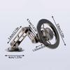 Anti-Shake Magnetic Car Phone Holder Folding Smartphones Support Bracket  Air Vent