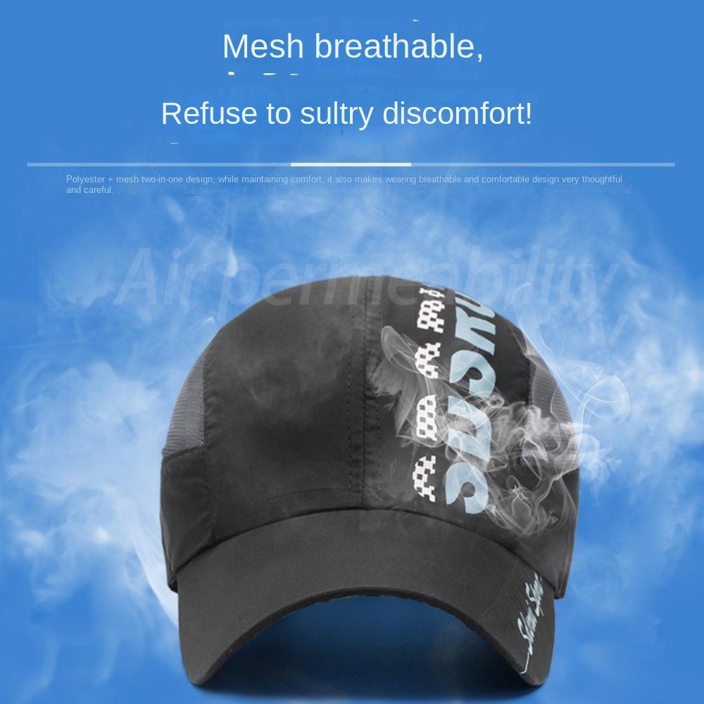 Wide Brim Sun Visor Hat Adjustable Peaked Cap Fashion Sunscreen Cap Summer