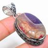 Solar Quartz Handmade 925 Sterling Silver Jewelry Pendant 2.05" T5h09