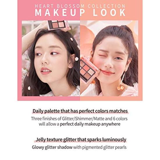 Etude House Официальная палитра теней для век Heart Play Color Eyes Drive Blossom