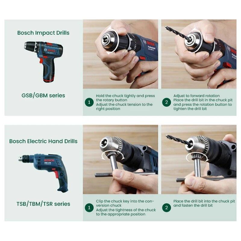 Bosch Набор сверл и бит X33 - 33 предмета из высококачественной стали для электроинструментов Bosch