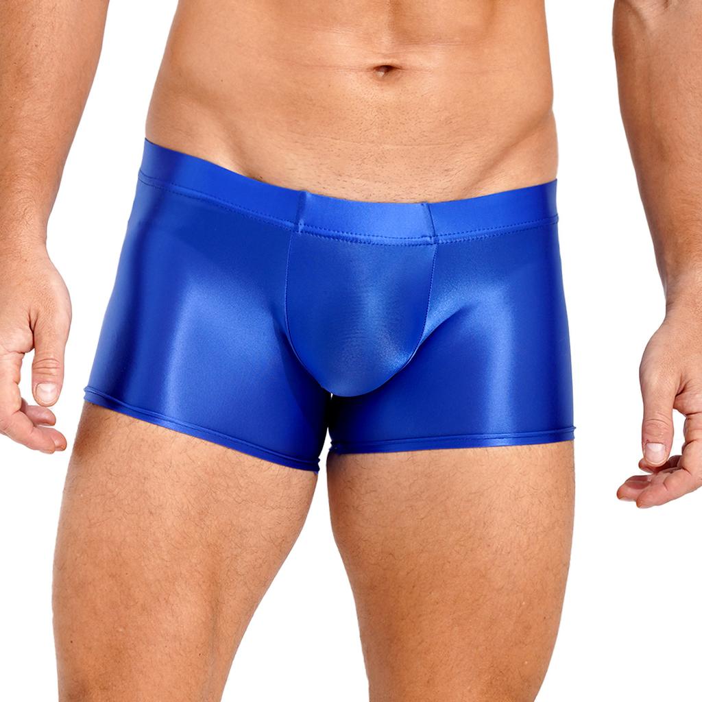 Men's Underwear Boxer Short Breathable Seamless Transparent Briefs Swimming Trunks Underpants