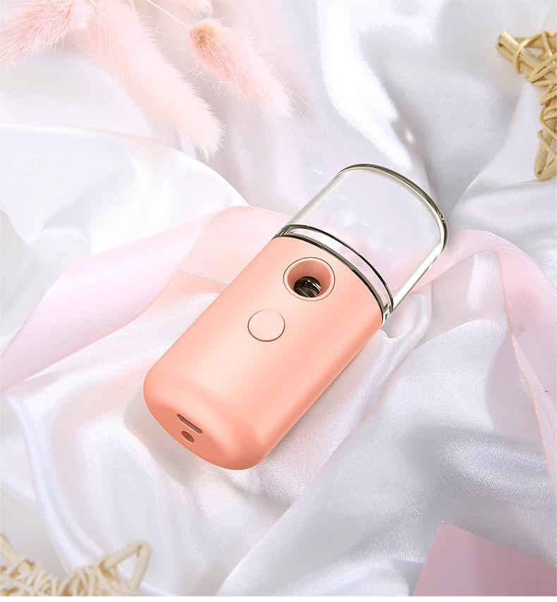 Портативный распылитель для лица с USB-зарядкой, нано-увлажнитель, паровая сауна для лица, устройство для ухода за кожей для сухой кожи и фиксации макияжа