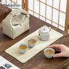 Nanshan Mr. Portable Chinese Ceramic Travel Tea Set