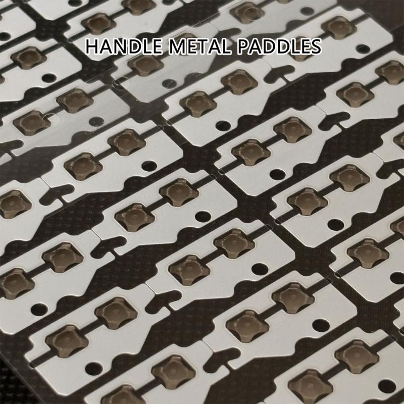 Game Handle Paddle Back Key Sticker Controller Direction Button for One 2 Gamepad Back Button Sticker