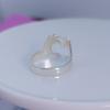 Huitan Double Hand Heart Love Couple Rings Модные регулируемые кольца для женщин/мужчин, дизайн обнимающих рук, модные ювелирные изделия