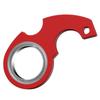 1Pc Creative Keychain Fidget Spinner Toy Anxiety Stress Relief Toys Fidget Ring Toy Key Flipping Toy Keyring