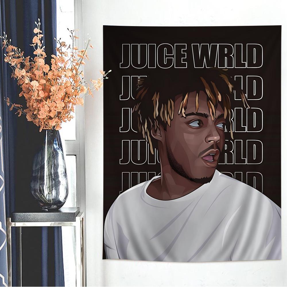 RAP WRLD Сок Аниме Хиппи Гобелен Особенности: атмосфера аниме-художника, подходит для гостиной, домашней комнаты, общежития, идеален для подвешивания на стену
