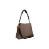 New COACH Willow Cow Split Leather Portable Crossbody Bag Shoulder Bag Women's Brown/Black C2590-B4CBD