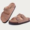 Fashion Comwarm Classic Cork Sandals For Women Men Fashion Soft Thick Sole Cork Slippers Summer Beach Sandals Home Open Toe Flat Sandals