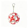 All Country Flag Football Keychain Fidget Toy Mini Ball Stress Decompression Anxiety Relief For Adhd Sports Fan Souvenir Gift