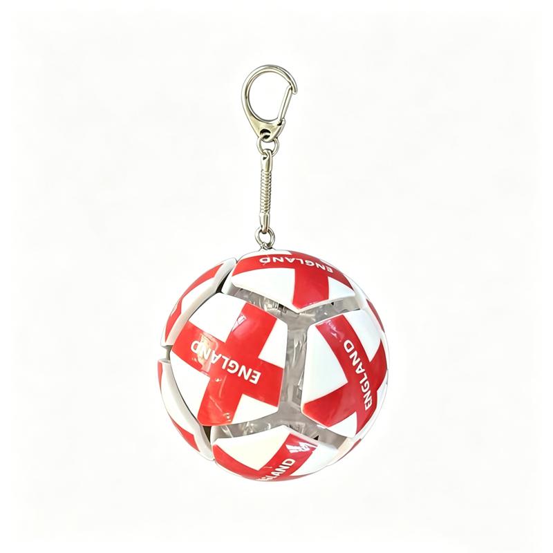 All Country Flag Football Keychain Fidget Toy Mini Ball Stress Decompression Anxiety Relief For Adhd Sports Fan Souvenir Gift