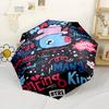 Bt21 Member Portable Automatic Umbrella Retractable Design with 8-Rib Durability Foldable Design Travel Essential Stylish Accessory