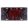 Death Humans Number Plate Sign