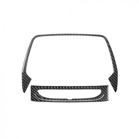For Chevrolet Camaro Carbon Fiber Interior 8-inch Touch Screen Cover Trim