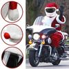 Christmas Santa Claus Costume Hat Motorcycle Helmet Hat Cap Cover
