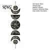 Living Room Solid Wood Decor Boho Wall Decoration, Moon Phases Art, Minimalist Star Wooden Phase Art Gothic Witchy Door Pediment Pediments Hanging