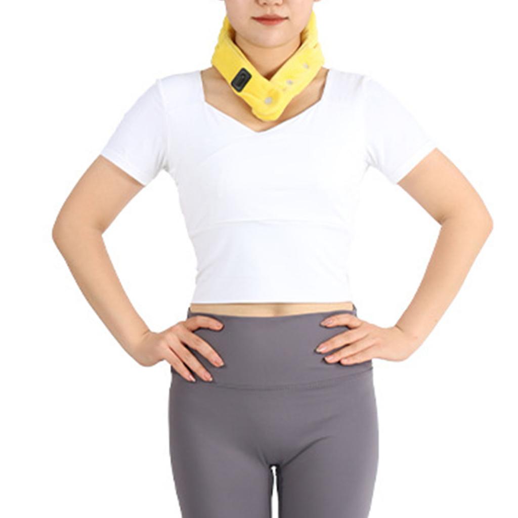 USB-грелка для шеи с таймером и 3 настройками температуры, регулируемая степень затягивания, электрический шарф с подогревом для шеи