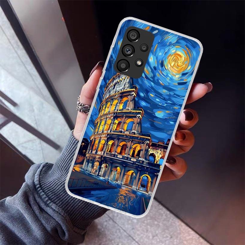 Roman Colosseum Phone Case For Samsung Galaxy A12 A52S A42 A32 A22 A51 A50 Note 20 Ultra 10 S10 Plus A71 A70 A31 A30 A10S Galaxy