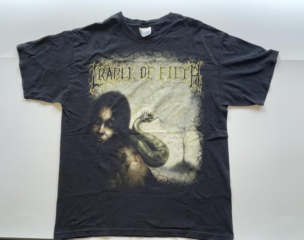 Редко !Футболка унисекс Cradle of Filth Black Shirt, размер от S до 5XL, концертная, SG493