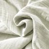 Duvet Cover 200x200 Cm In Water Green Cotton Gauze
