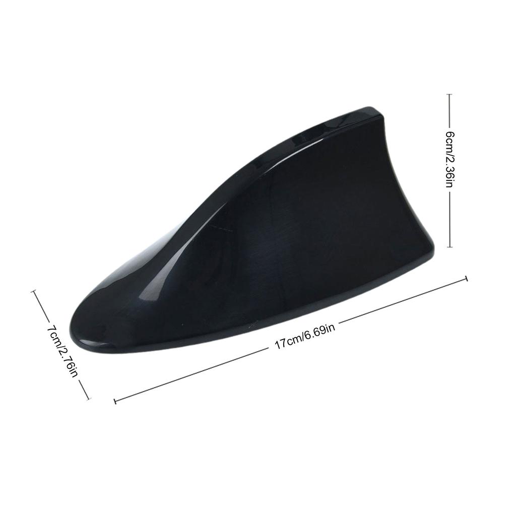 Car Antenna Car Top Shark Fin Decoration Aerial Radio Signal Antenna Cover Universal Car Roof Shark Fin Antenna Car Styling Way