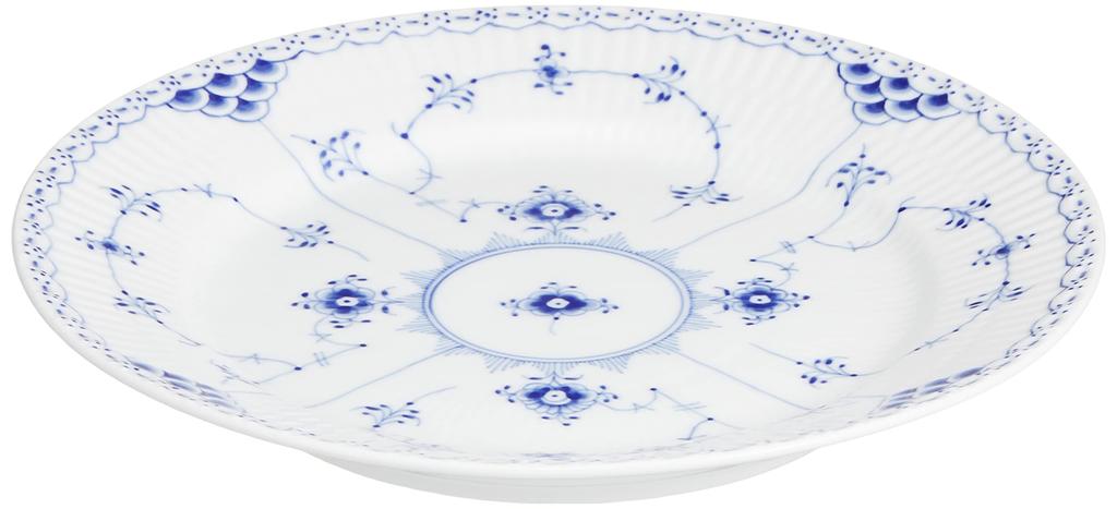 [Официально импортировано] Тарелка Royal Copenhagen Blue Fluted Half Lace, 19 см, 1017222
