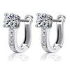 Серьги из стерлингового серебра 925 пробы, модные, с цирконом ААА, свадебные украшения
